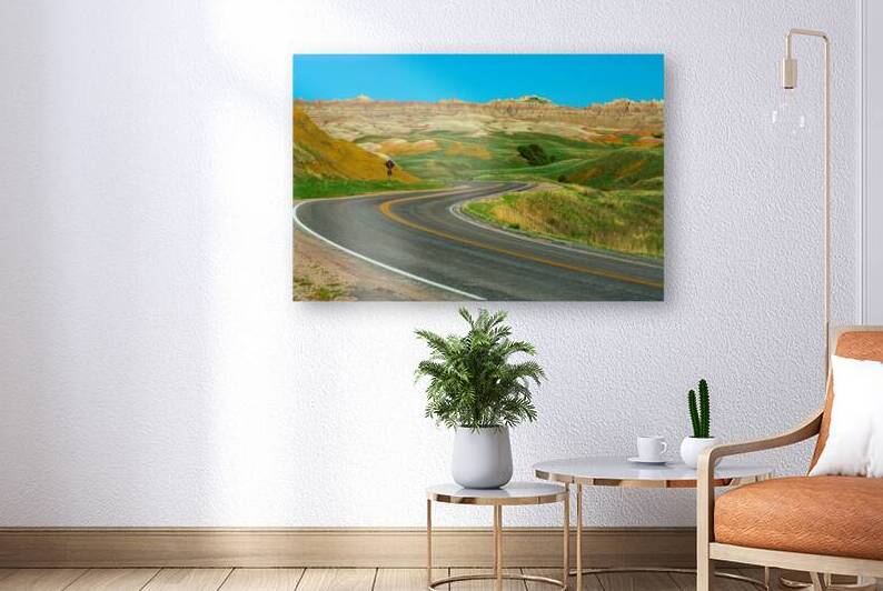 Colorful Winding Roads - Exploring the Badlands in South Dakota by Bo Insogna
