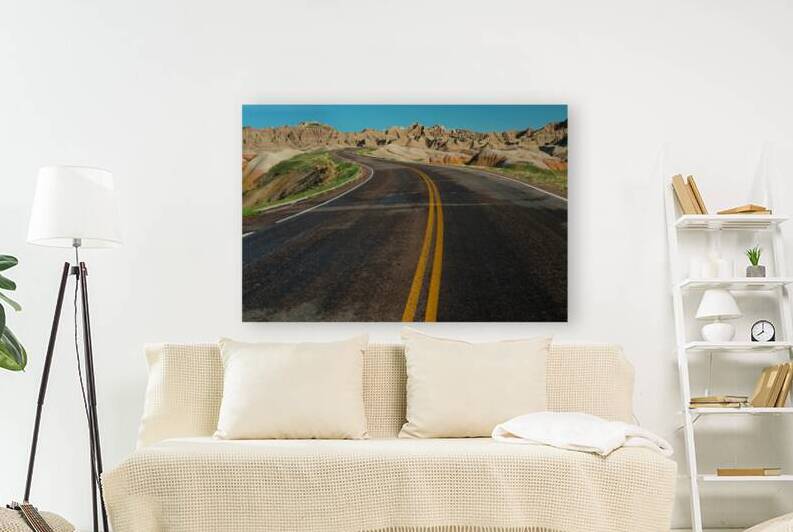 Journey of Colors Driving Through the Enchanting Badlands by Bo Insogna