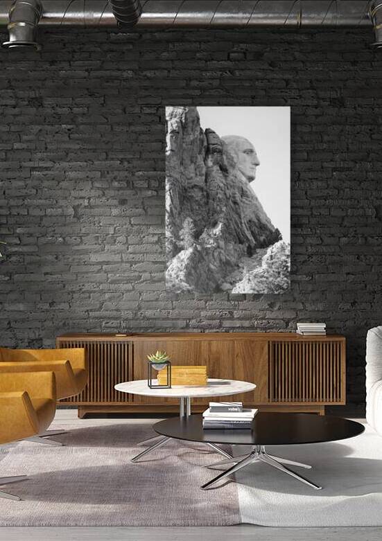 Silent Majesty George Washingtons Profile at Mount Rushmore by Bo Insogna