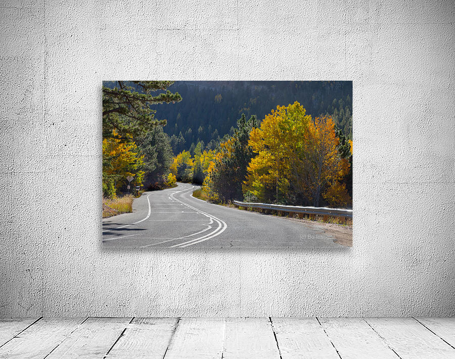 Autumn Journey: Winding Through Boulder Countys Canyon Splendor Wall Preview