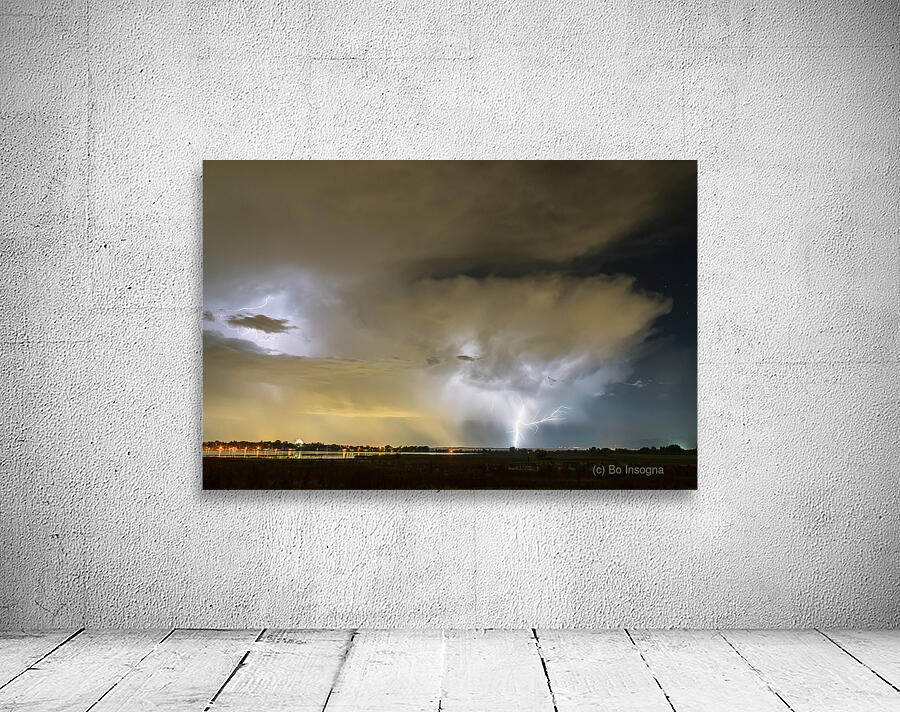 Longmont to the left Boulder to the Right Wall Preview