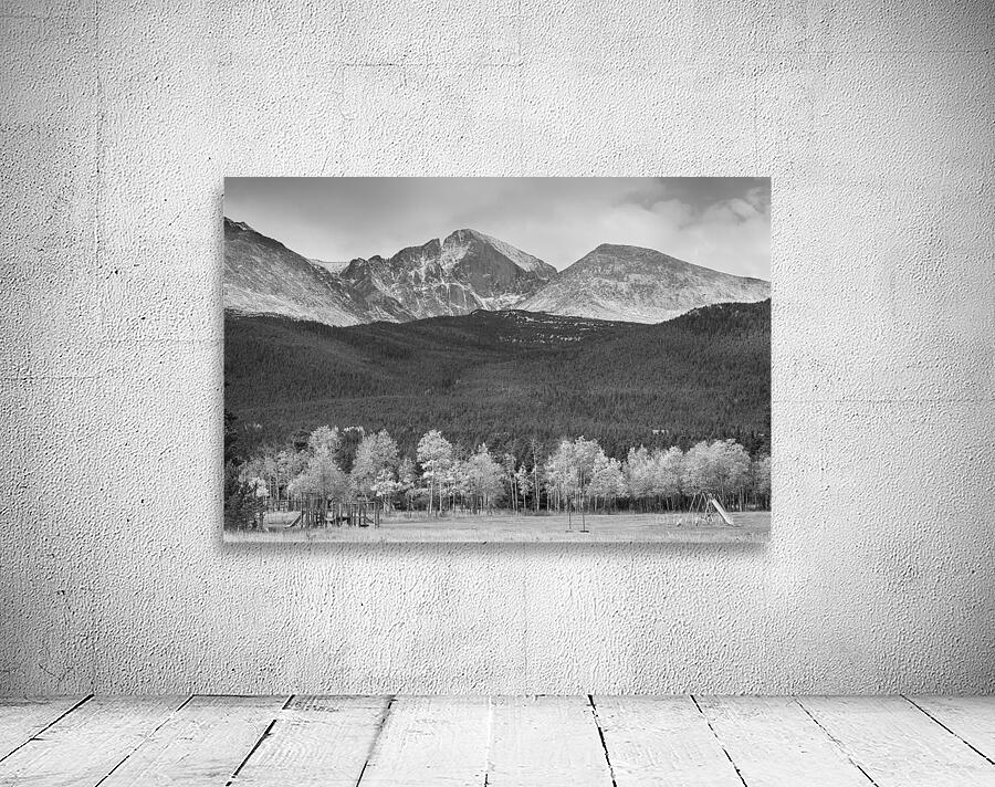 Colorado Americas Playground In Black and White Wall Preview