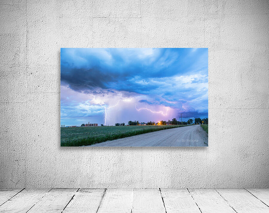 Chasing Fracking Lightning Storms Wall Preview