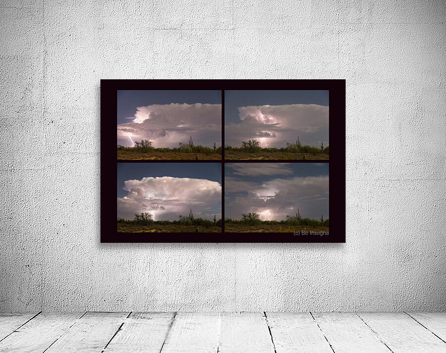 Storming Sonoran Desert Wall Preview