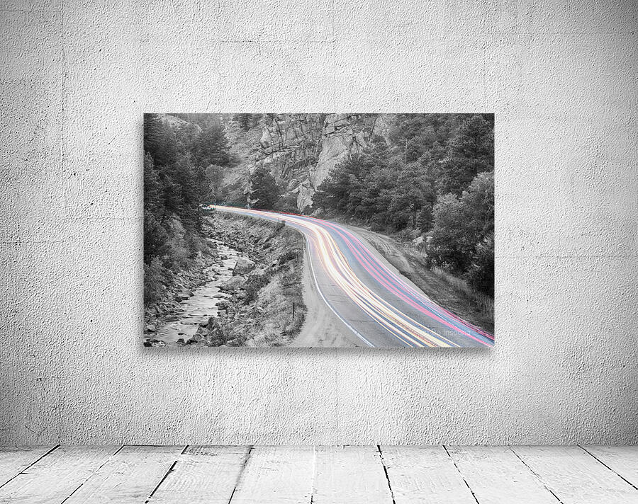 Boulder Canyon Drive and Selective Colorado Commute  Wall Preview