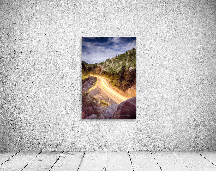 Boulder Canyon Beams Of Light Wall Preview