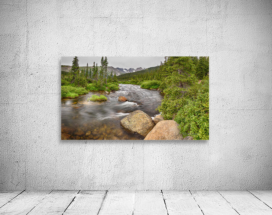Colorado Indian Peaks Wilderness Creek Panorama Wall Preview
