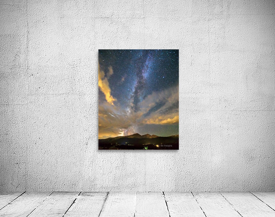 Mt Meeker and Longs Peak Milky Way Wings Wall Preview