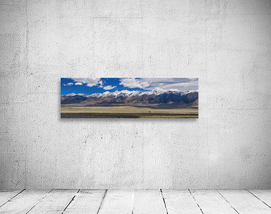 Colorado San de Cristo Mountains Panorama View Wall Preview