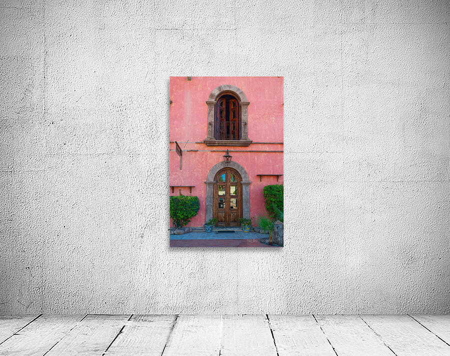 Historic Adobe Architecture in Loreto Baja California Wall Preview