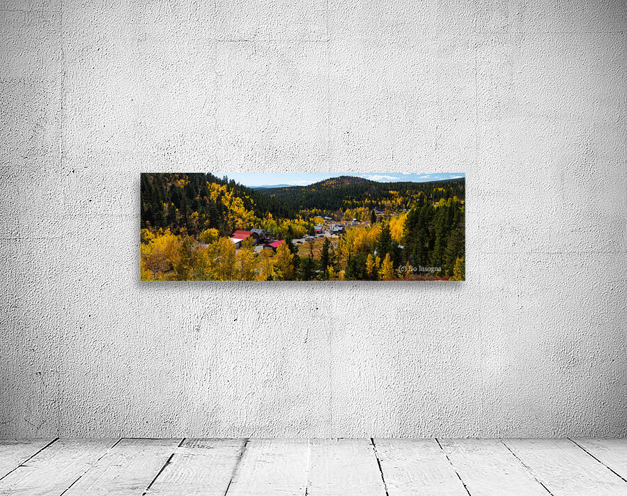 Ward Colorado Panoramic Autumn View Wall Preview