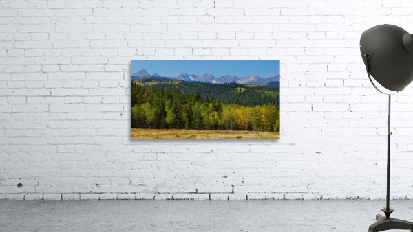 Colorado Indian Peaks Panorama 1 Wall Preview