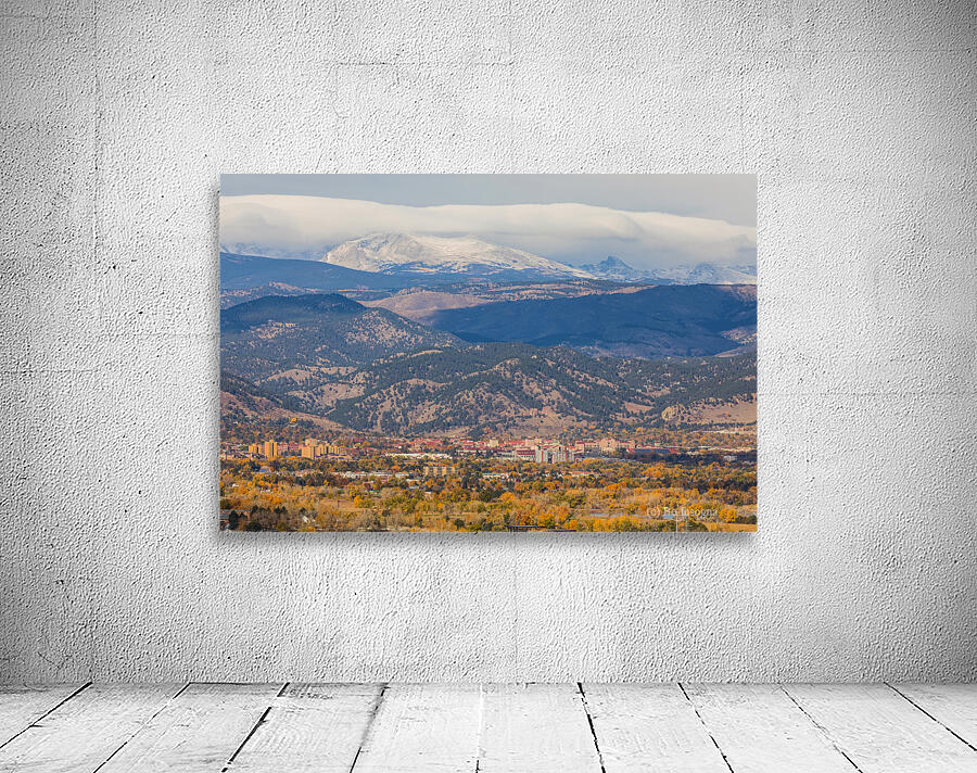 University of Colorado Boulder Autumn West View Wall Preview