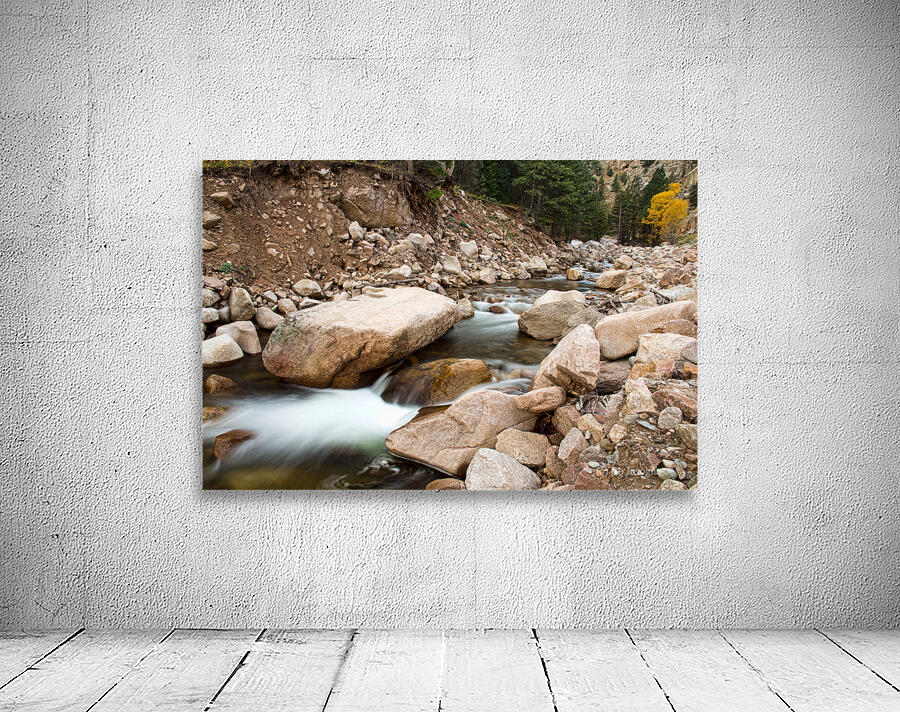 South St Vrain Canyon Autumn View Wall Preview