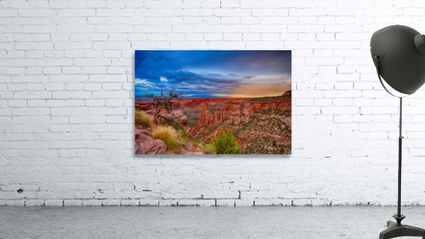Colorado National Monument Evening Storms Wall Preview