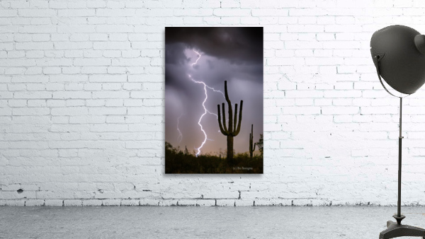 Sonoran Desert Monsoon Storming Wall Preview