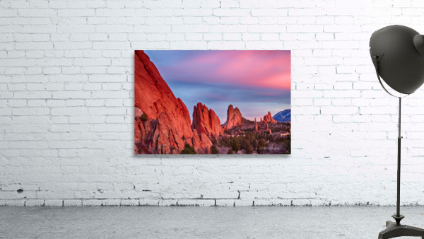 Garden of the Gods Sunset View 2 Wall Preview