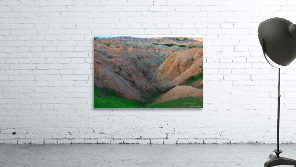 Captivating Badlands - A Nature Landscape Beckoning Exploration Wall Preview