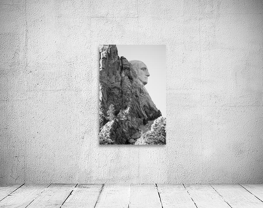 Silent Majesty George Washingtons Profile at Mount Rushmore Wall Preview