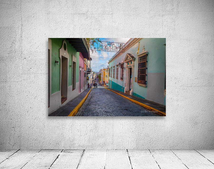 Vibrant Essence of Old San Juan Puerto Rico Wall Preview