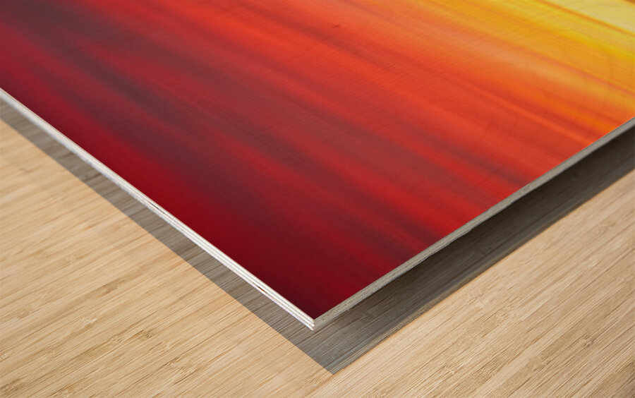 Sunrise Union Wood print