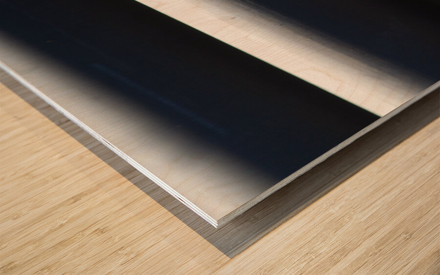 Tubular Shadow and Light  3 Wood print