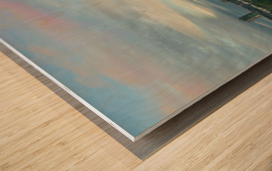 Lahug   Cebu City Sunset: A 41 Image Timed Stack Masterpiece Impression sur bois