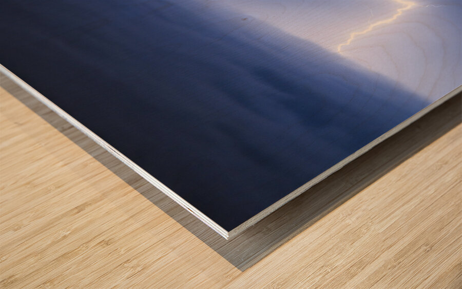 C2G Lightning Strike Impression sur bois