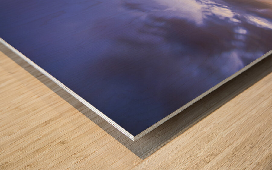 Summer Storm Impression sur bois