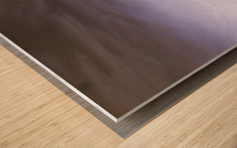 Two Strikes Impression sur bois