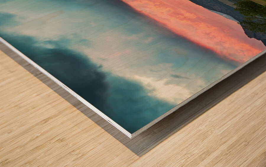 Highway 36 to Beautiful Boulder Colorado Impression sur bois