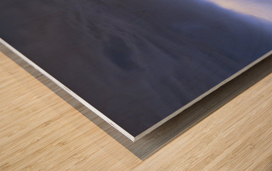 Michelangelo Lightning Strikes Oil Wood print