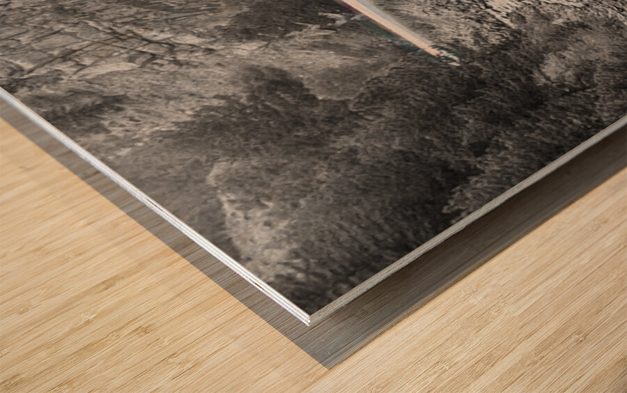 Boulder Canyon Drive and Selective Colorado Commute  Wood print