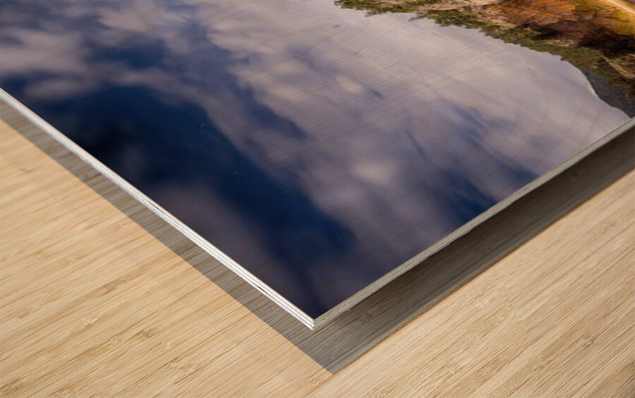 Boulder Canyon Beams Of Light Wood print