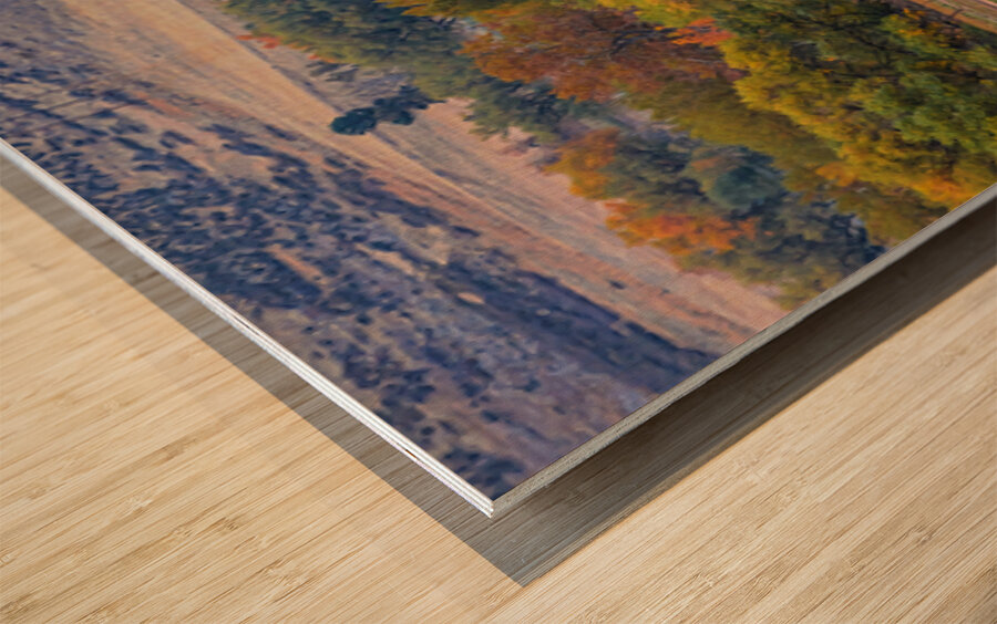 Just A Pretty Country Landscape Wood print