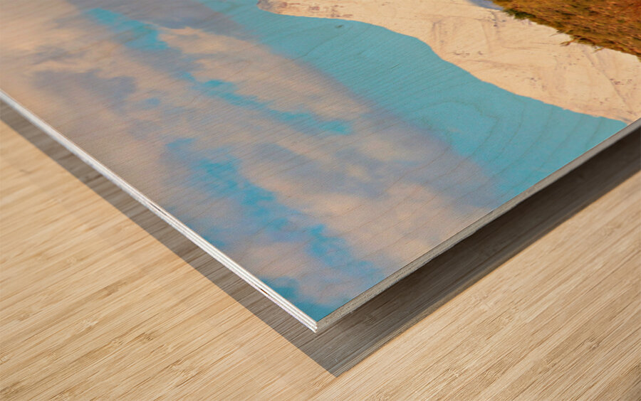 Four Peaks Arizona Desert Landscape Wood print