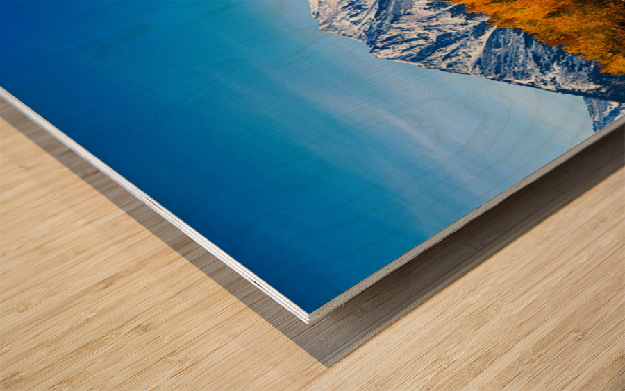 Colorado Rocky Mountain Independence Pass Fall Pano Wood print