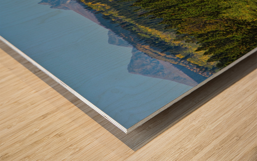 Colorado Indian Peaks Panorama 1 Impression sur bois