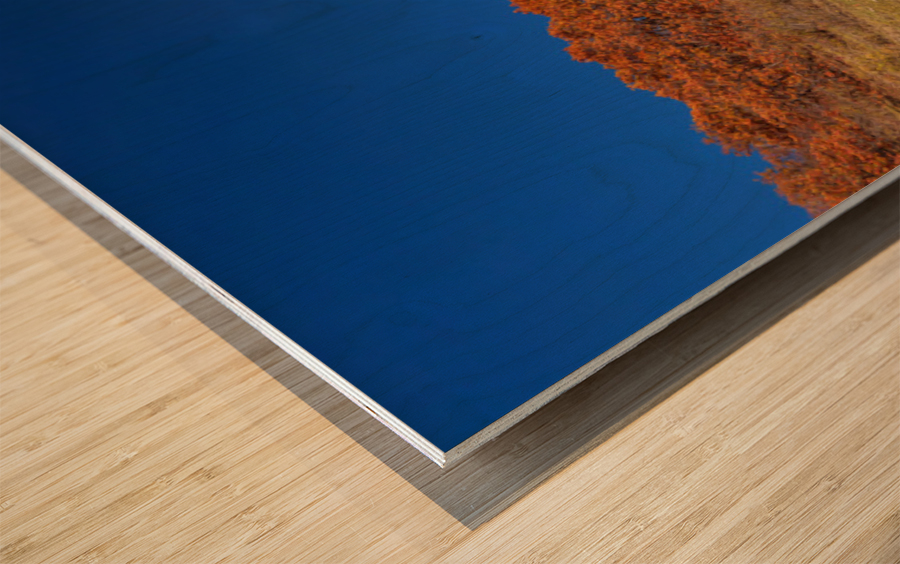 SW Rocky Mountain Autumn Panorama View Impression sur bois