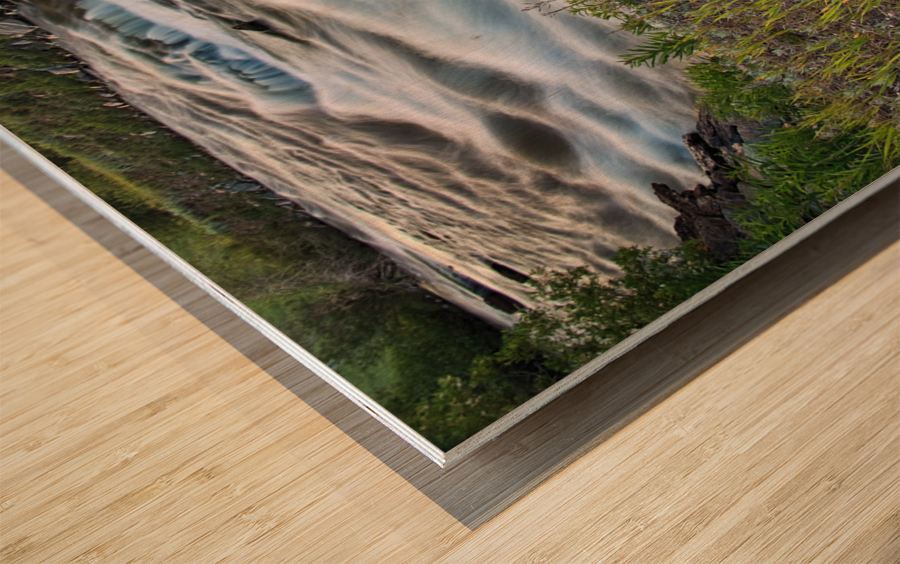 South Boulder Creek Summer View Wood print