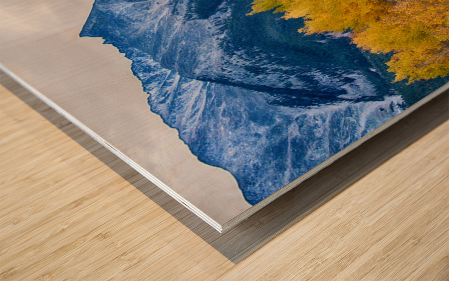 Colorful Crested Butte Colorado Impression sur bois