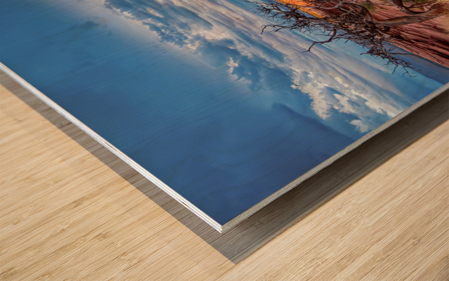 Colorado National Monument Burning Ridge  Wood print