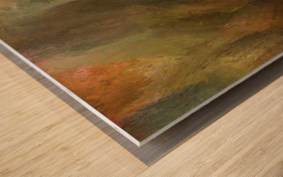 Wild Native Merriam Turkey Wood print