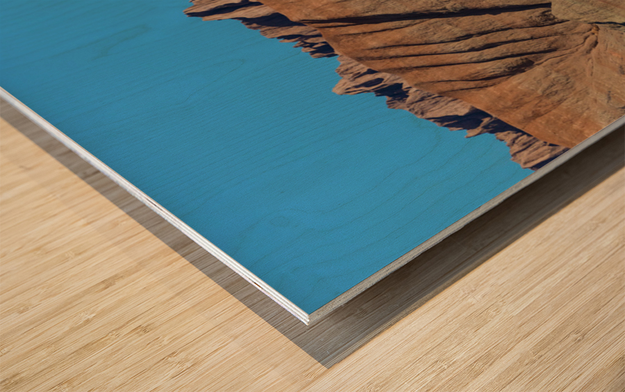 Breathtaking Panoramic Views - Badlands National Park Wood print