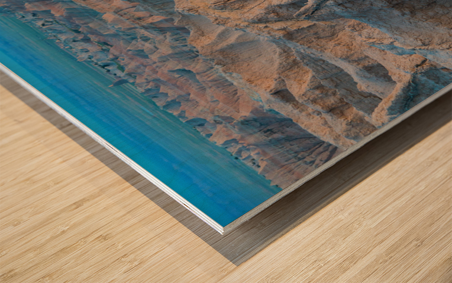 Enigmatic Beauty - Badlands National Parks Maze of Buttes Wood print