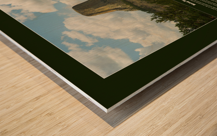 Rising Stars: The Legend of the Seven Sisters and Devils Tower Impression sur bois