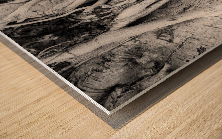 Tropical Tree Vibes Impression sur bois