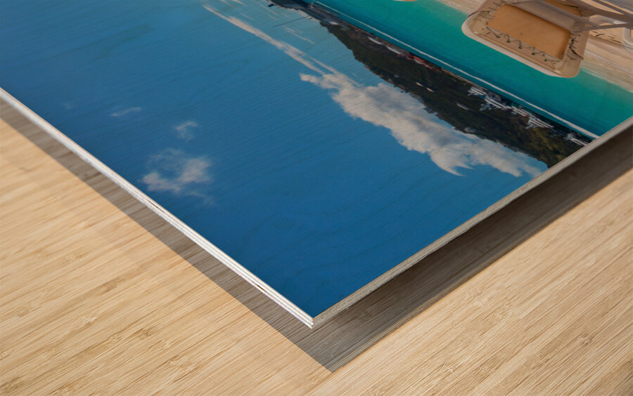 Waiting for Our Ship to Come In Impression sur bois