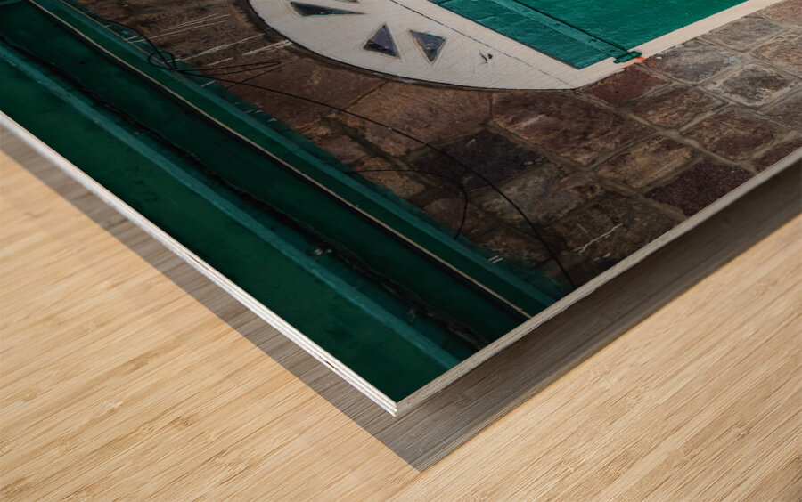 Essence of Caribbean Architecture Impression sur bois