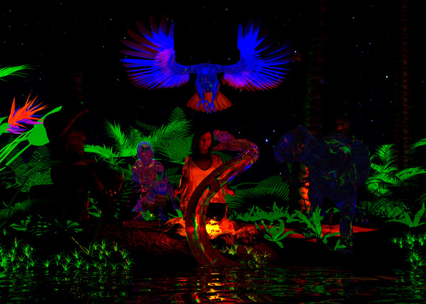 Ayahuasca - Masculine and Feminine Energy Enhanced Digital Download